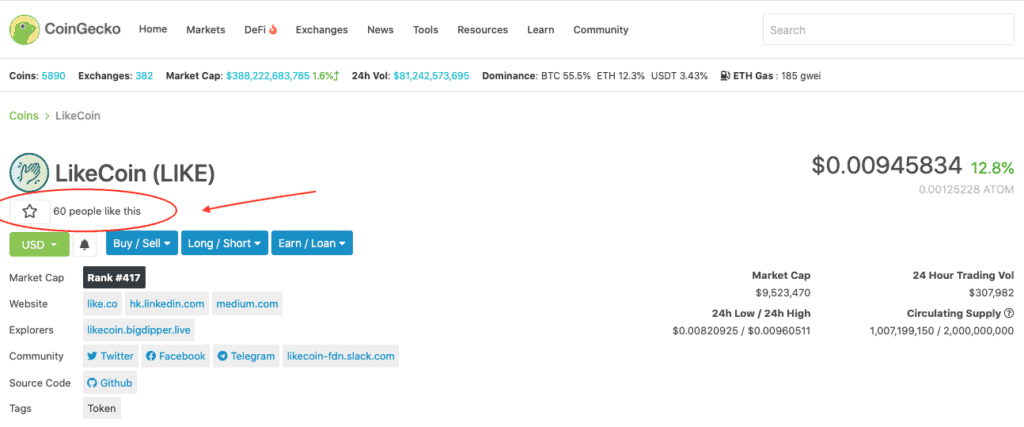 LikeCoin Weekly Progress Update 2020.08.31