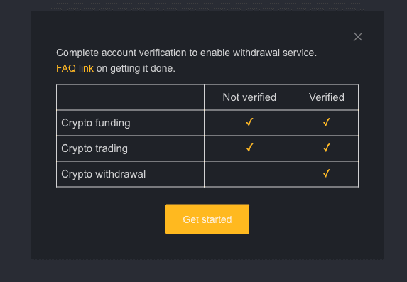 QRYPTOS Crypto Exchange how-to